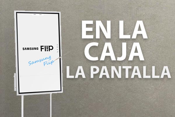 Samsung Flip: La pantalla